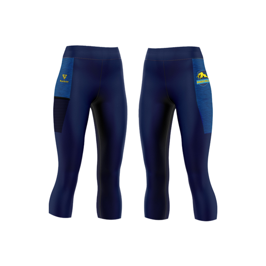 Bangor Bulls High Waist (3/4) Leggings - Kids