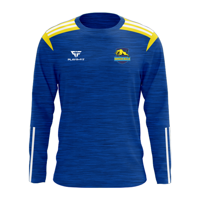 Bangor Bulls Crew Neck Adroit Blue/Yellow - Kids