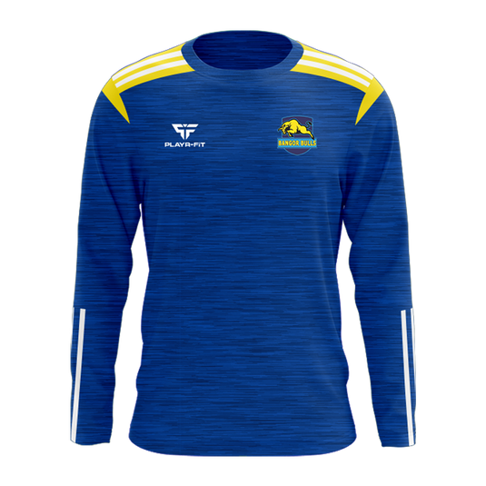 Bangor Bulls Crew Neck Adroit Blue/Yellow - Kids