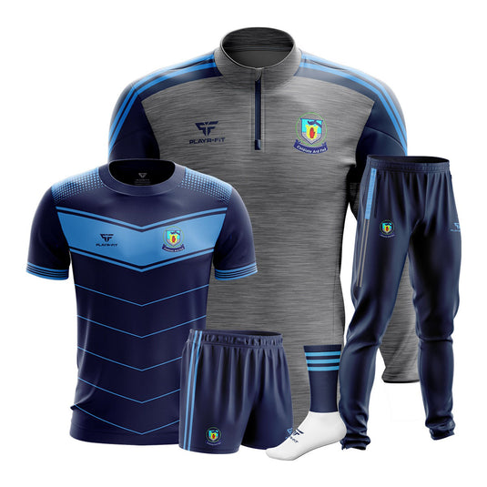 Beech Hill College Students PE Pack 1 (Midlayer, Jersey, Skinny Pants, Shorts, Mid Socks) - Adults