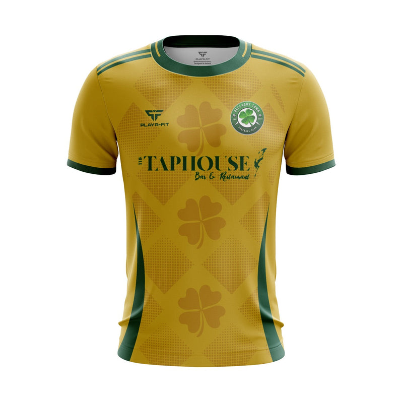 Load image into Gallery viewer, Bellaghy Town FC Jersey 3rd GK Gold - Kids
