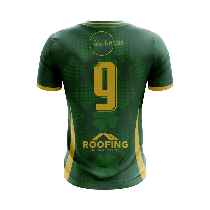Load image into Gallery viewer, Bellaghy Town FC Jersey 3rd Dark Green - Kids
