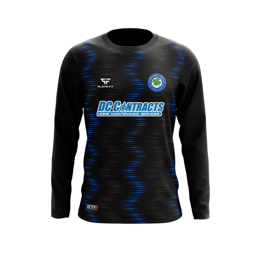 Bellaghy Town FC Activ8 Jersey 01-Black - Adults