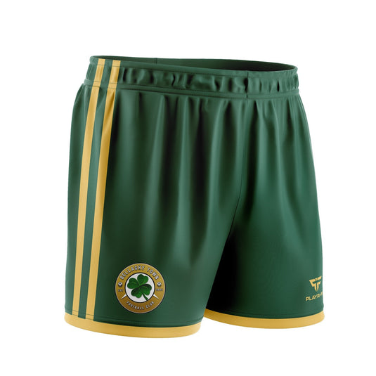 Bellaghy Town FC Pro Soccer Shorts (Sublimated) - Kids [Dark Green]