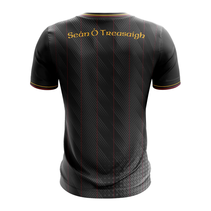 Load image into Gallery viewer, Sean Treacys Hurling Club Lurgan Jersey (Black - Striped) - Kids
