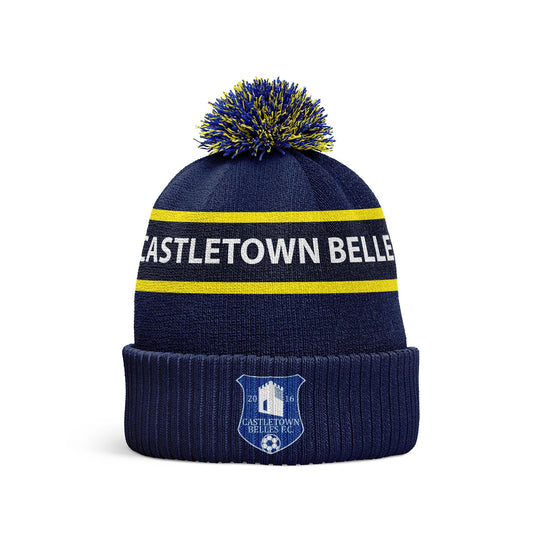 Castletown Belles FC Bobble Hat - Adults