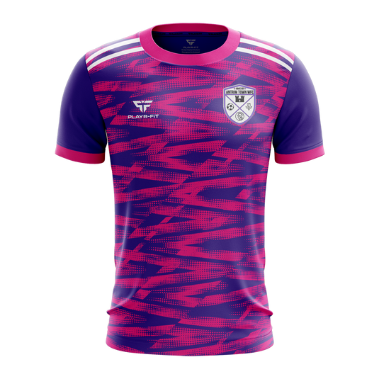 Antrim Town WFC Jersey C28 (Purple/Pink - Training) - Kids