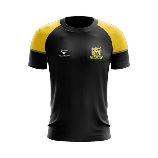 Caledon Rovers FC T-Shirt Stellar (Black/Yellow) - Adults