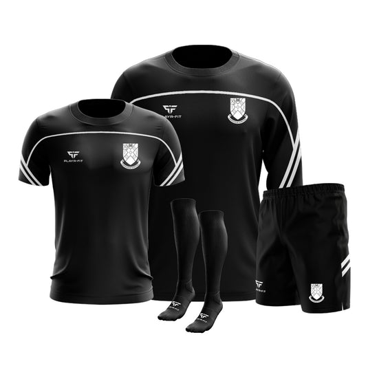 Castlebar Town FC Momentum Pack (Crewneck Momentum, T-Shirt Momentum, Leisure Shorts Momentum, Mid Socks Momentum) - Adults
