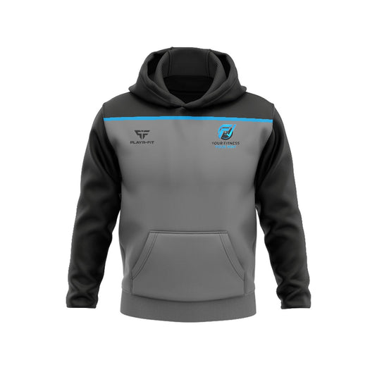 Colm McEneaney Gym Hoodie Spirit Grey/Black/Blue - Kids