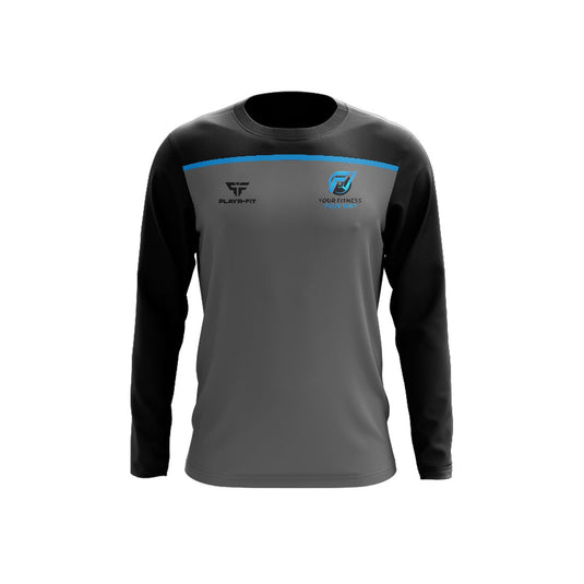 Colm McEneaney Gym Crew Neck Spirit Grey/Black/Blue - Kids
