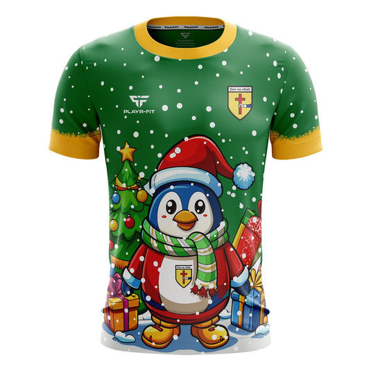 County Retro Christmas Jersey Penguin Jersey Donegal - Adults