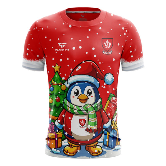 County Retro Christmas Jersey Penguin Jersey Derry - Kids