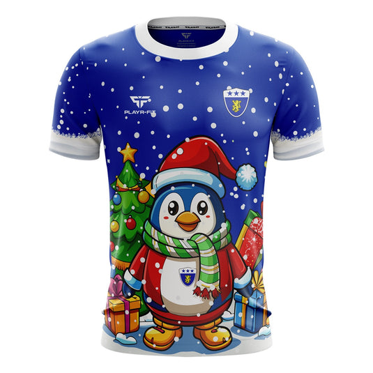 County Retro Christmas Jersey Penguin Jersey Laois - Adults