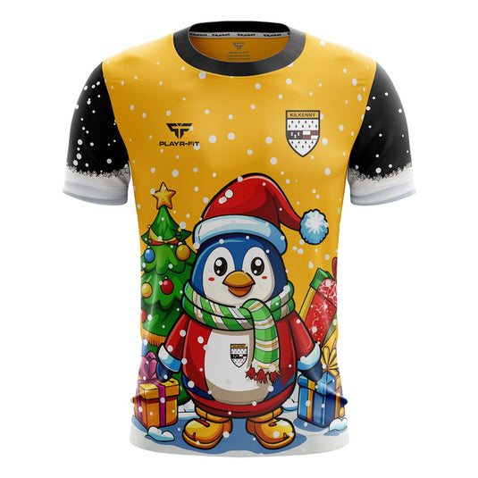 County Retro Christmas Jersey Penguin Jersey Kilkenny - Adults