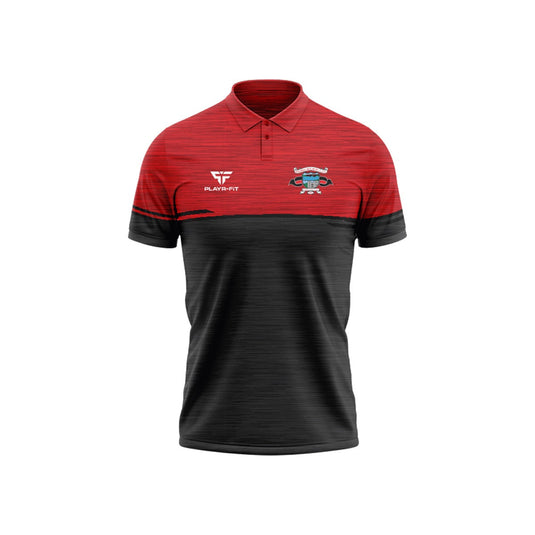 St Michael's GAA Meath Polo Courage Black Red - Kids