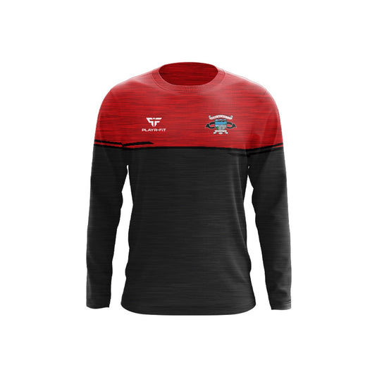 St Michael's CLG Meath Crew Neck Courage Black Red - Kids
