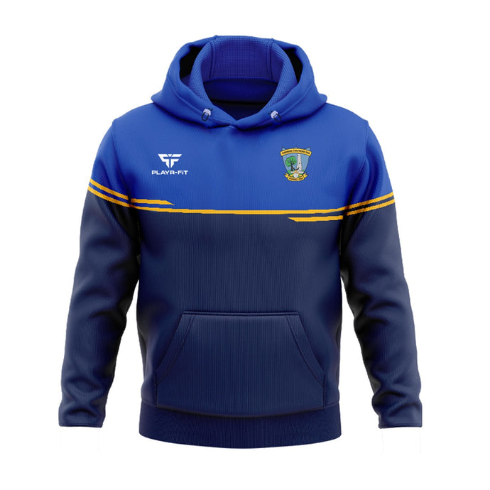 Diarmuid o Mathuna GAC Hoodie Courage (Navy/Blue/Yellow) - Adults