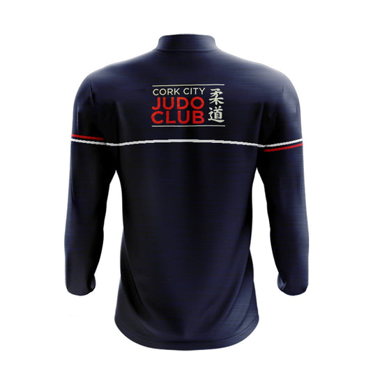 Cork City Judo Club 1/4 Zip Midlayer Courage Navy - Adults