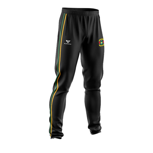 Rathnew Boxing Club Skinny Pants Courage (Green/Black/Yellow) - Adults
