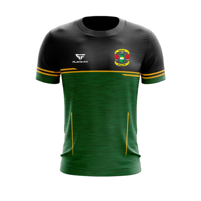 Rathnew Boxing Club T-Shirt Courage (Green/Black/Yellow) - Kids