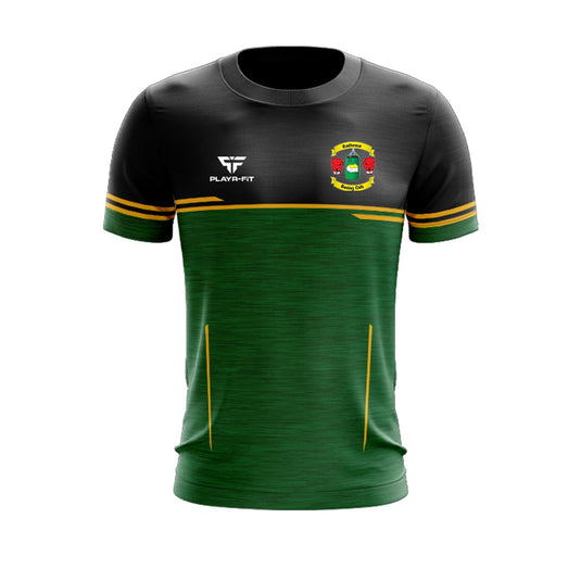 Rathnew Boxing Club T-Shirt Courage (Green/Black/Yellow) - Kids