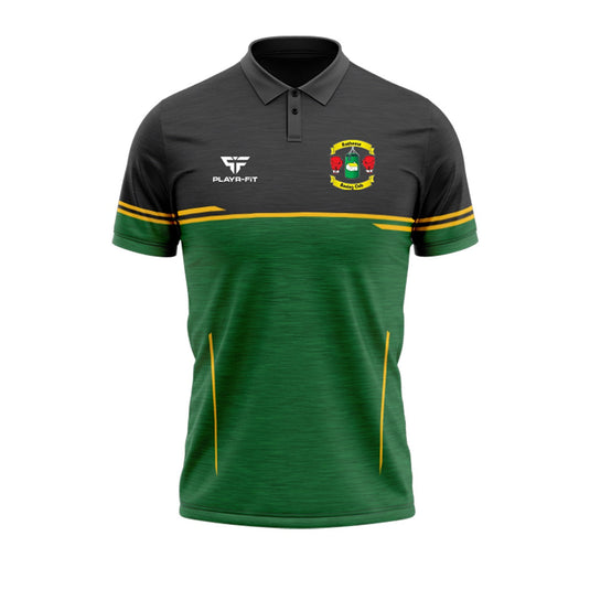 Rathnew Boxing Club Polo Courage (Green/Black/Yellow) - Kids