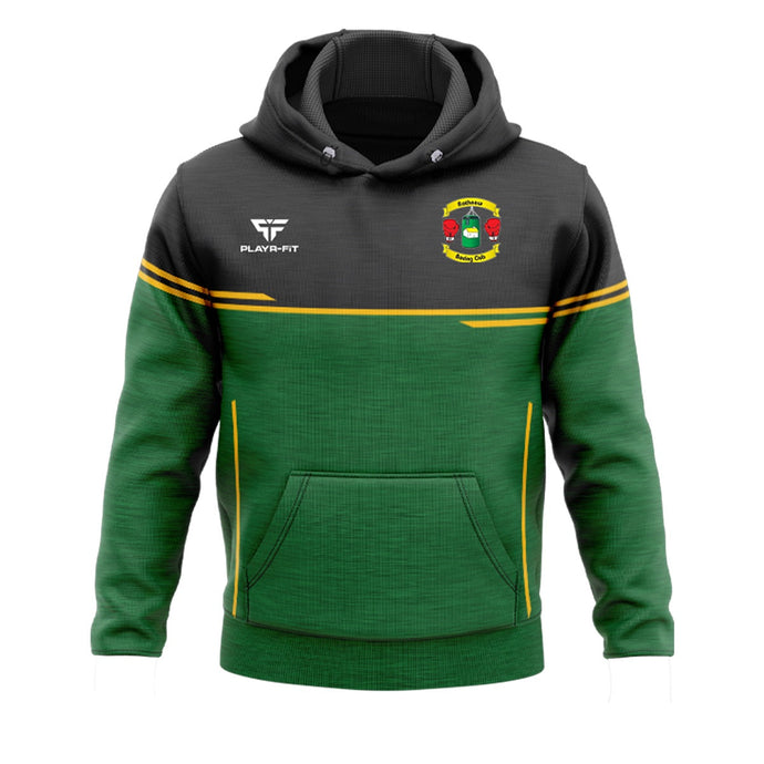 Rathnew Boxing Club Hoodie Courage (Green/Black/Yellow) - Adults