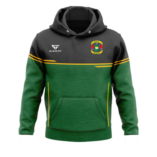 Rathnew Boxing Club Hoodie Courage (Green/Black/Yellow) - Kids
