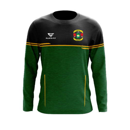 Rathnew Boxing Club Crew Neck Courage (Green/Black/Yellow) - Adults