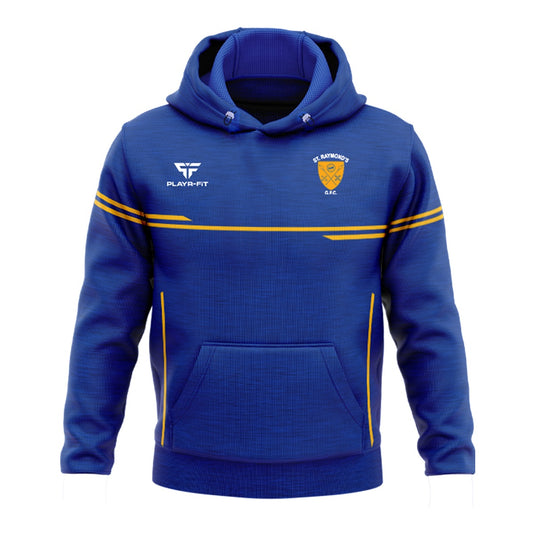 St Raymonds GFC Hoodie Courage (Blue/Yellow) - Adults