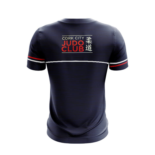 Cork City Judo Club T-Shirt Courage Navy - Adults