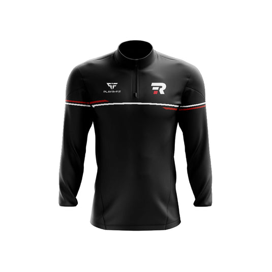 Reform Powerlifting Midlayer (1/4 Zip) Courage Black - (Reform) Kids