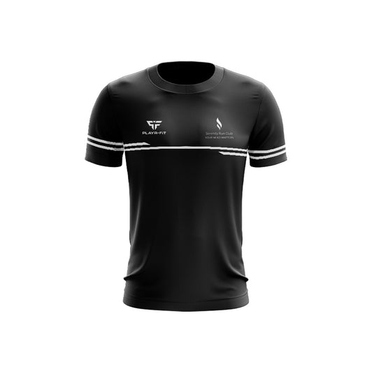 Serenity Run Club T-Shirt Courage (Black/White) - Kids