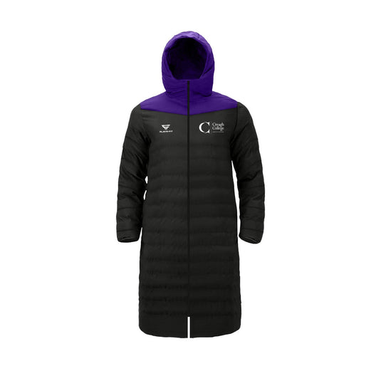 Creagh College Staff Long Padded Jacket (Below Knee) - Kids
