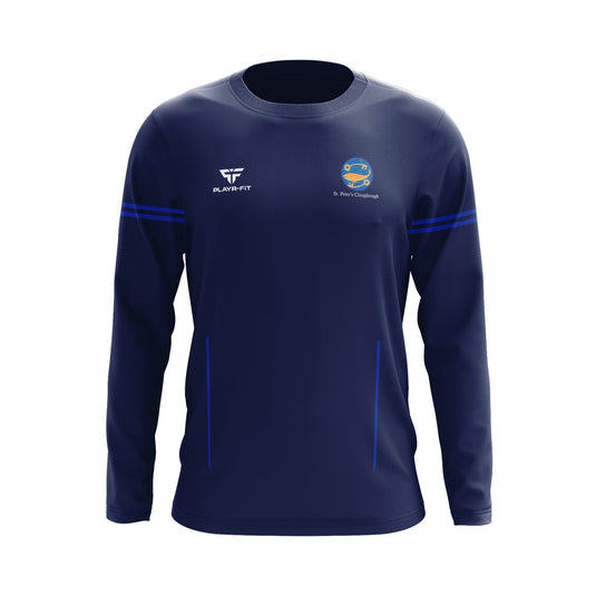 St Peters PS Cloughreagh Staff Crew Neck Navy - Kids