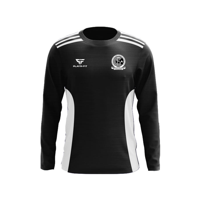 Cois Fharraige FC Crew Neck Endure (Black/White) - Kids