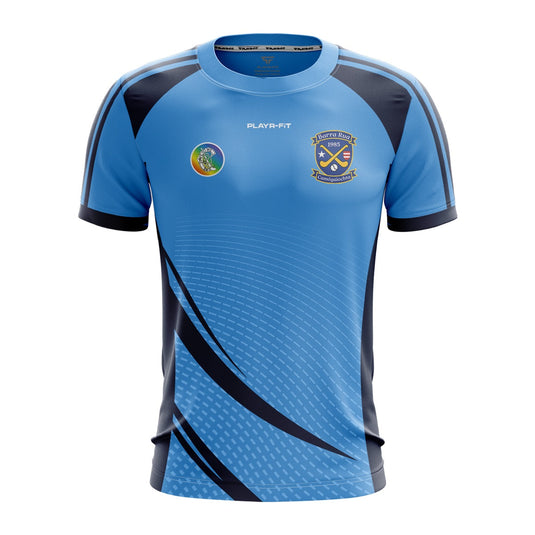 Barryroe Camogie Club Jersey 02 Sky/Navy - Adults