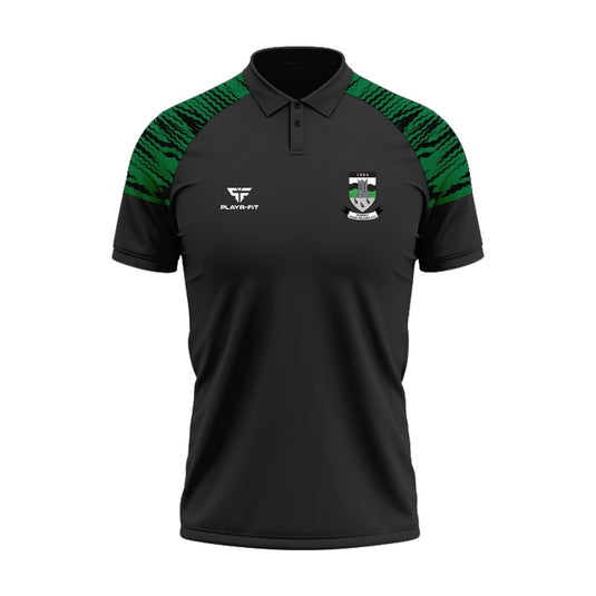 Dundalk Young Irelands Polo (Black/Green) - Adults