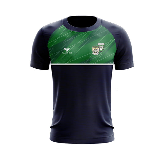 St Ultans Cortown Gaels T-Shirt Dynamic (NavyGreen/White) - Kids