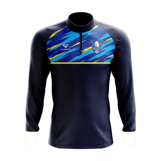 Castletown Belles FC Midlayer (1/4 Zip) Dynamic - Adults