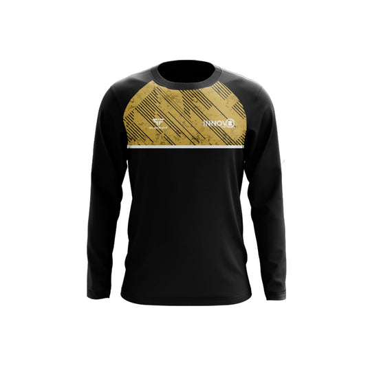 Innov8 Gym Crew Neck Dynamic (Black/Gold) - Adults