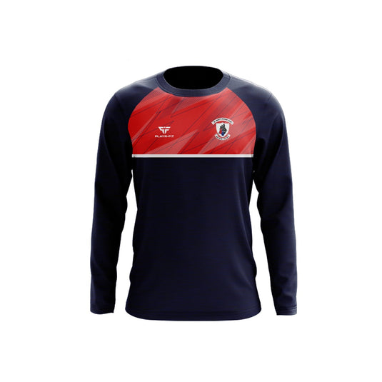 St Marys Boxing Club New Ross Crew Neck Dynamic (Navy/Red) - Adults