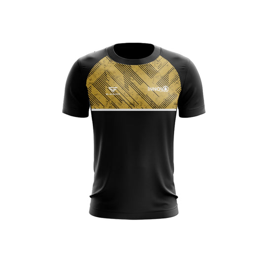 Innov8 Gym T-Shirt Dynamic (Black/Gold) - Kids
