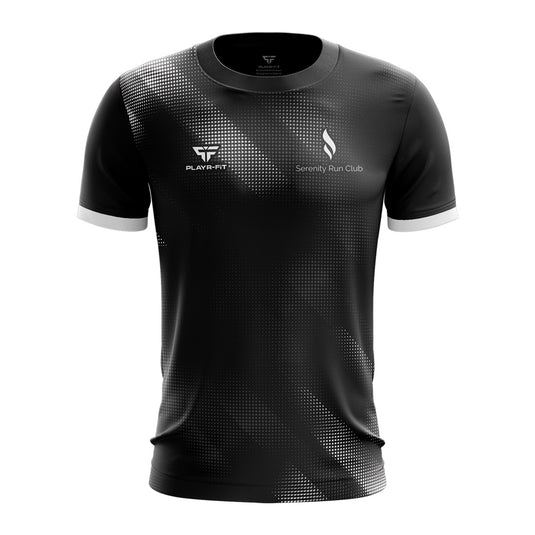 Serenity Run Club Jersey (E01 Black) - Adults
