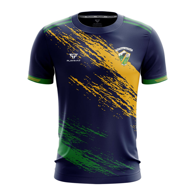 Load image into Gallery viewer, Rathgarogue Cushinstown Jersey E12 (Navy) - Adults
