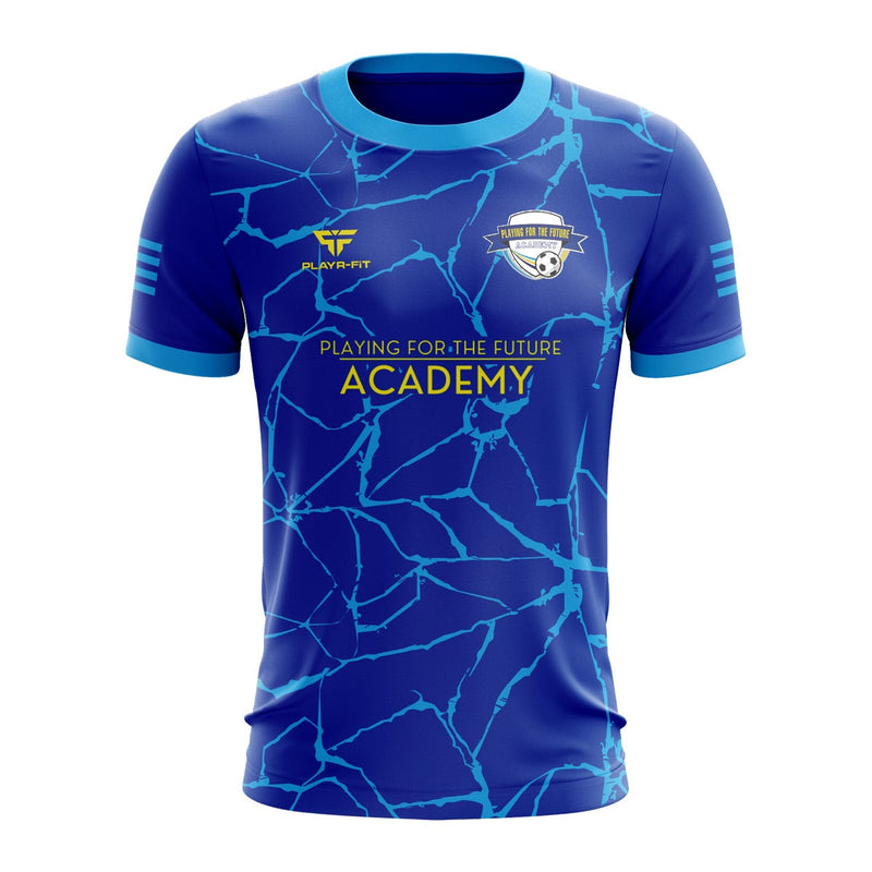 Load image into Gallery viewer, Playing For The Future Academy Jersey (E13 Blue) - Kids
