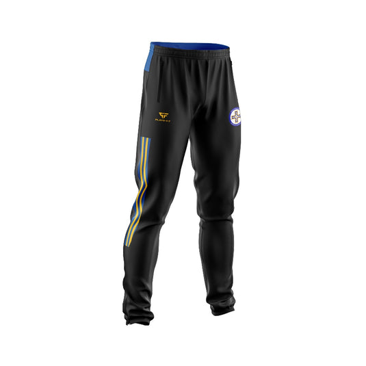 ERC Glengormley Staff Skinny Pants Adroit (Black/Blue/YellowGold) - Kids
