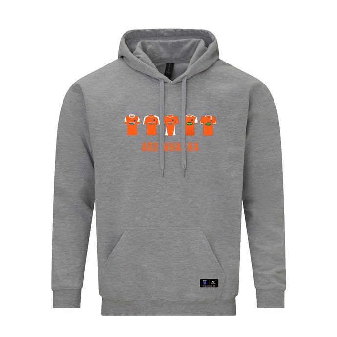 Armagh County Retro County Retro Hoodie Grey - Adults