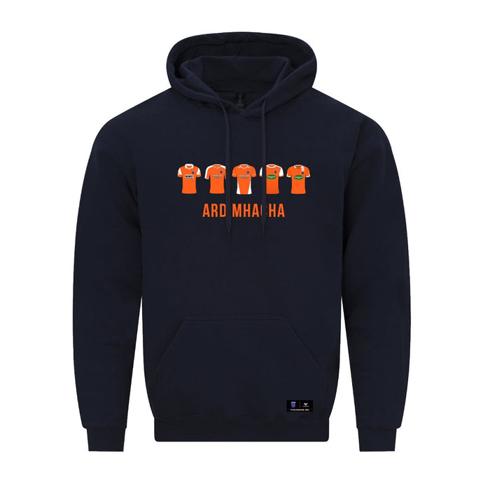 Armagh County Retro County Retro Hoodie Navy - Adults